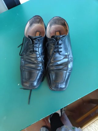 Zapatos de vestir negros para hombre