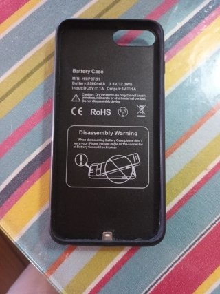 Funda Cargador para iPhone 8