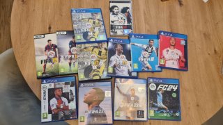 Lote de 12 Juegos FIFA Ps4, PC y Psp.
