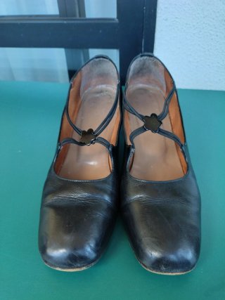 Zapatos de tacón negros mujer