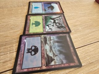 Lote 3 Tierras Básicas Foil 7ª Edición MTG