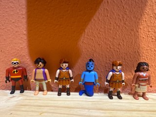 Set de 6 Figuras Disney Playmobil 1,50 cad uno