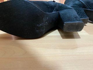 Botines Negro Andromeda con Tacón