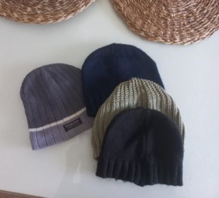 Gorros 4 (negro, azul, gris)