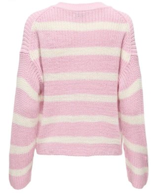 Jersey rayas rosa MUJER