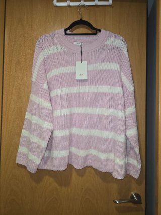 Jersey rayas rosa MUJER