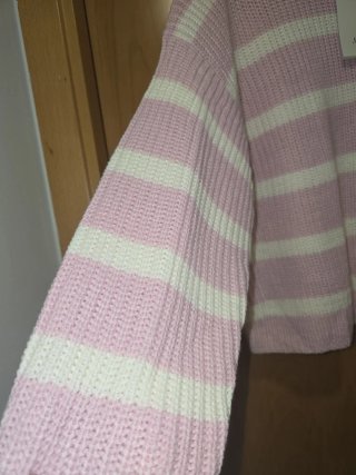 Jersey rayas rosa MUJER