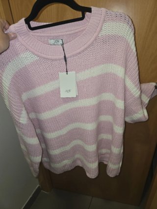 Jersey rayas rosa MUJER