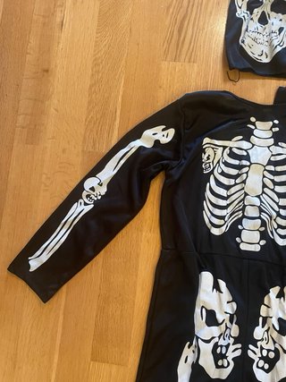 Disfraz Esqueleto Halloween Talla M