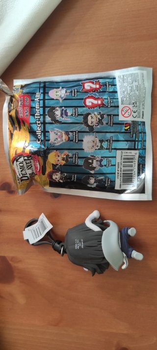 Portachiavi Demon Slayer Obanai Iguro
