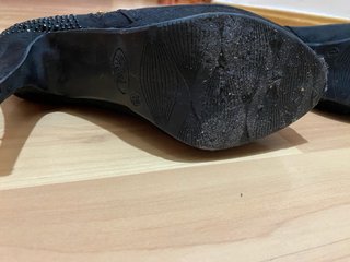 Botines de Tacón Negros