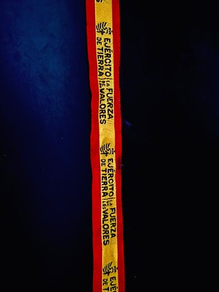 Pulsera Ejército de Tierra Roja y Amarilla