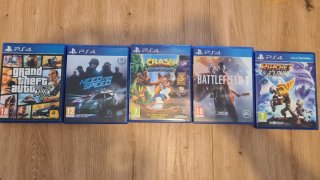 Lote di 5 Giochi per PS4