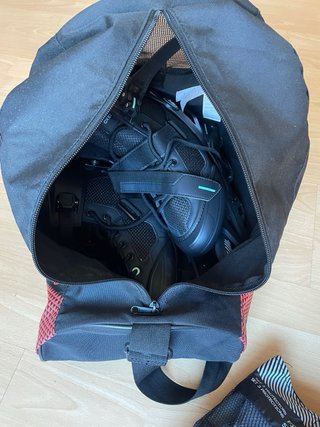 Patines en Línea Negros Talla 37 con protecciones