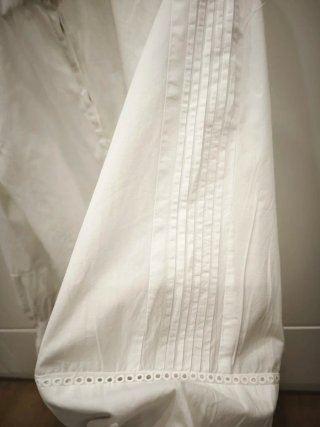 Blusa romántica blanca