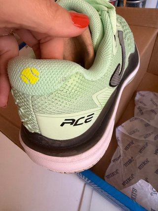 Zapatillas Padel Joma Verdes y Blancas