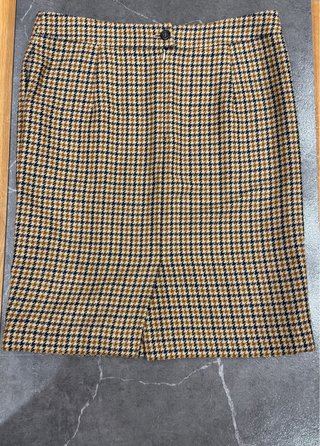 Falda Burberry de Lana