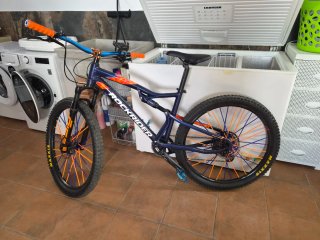 Bicicleta Rockrider ST 540S Modificada