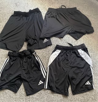 4 Pantalones Cortos Adidas Negros