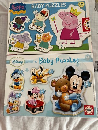 2 Sets de Puzzles Infantiles Educa