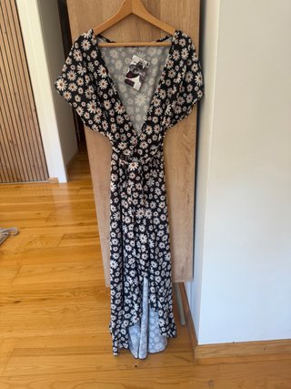 Vestido estampado flores talla única