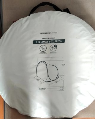 Tienda campaña Quechua 2 seconds 0 XL fresh