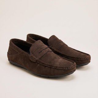 Mocasín penny marrón de vestir - 44