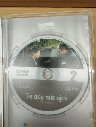 DVD Te doy mis ojos