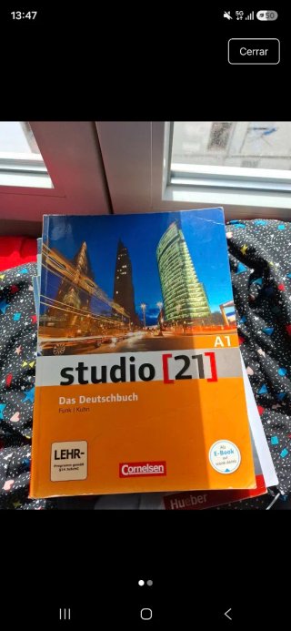 Libro de alemán A1 Studio 21