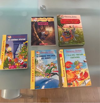 5 libros de Geronimo Stilton