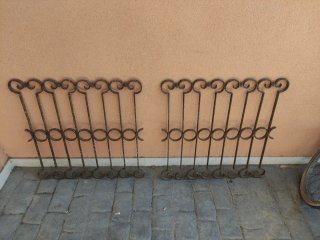 4 Rejas de Hierro Antiguas