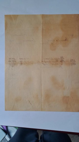 Documento Antico Piovano & Grosso Torino 1926