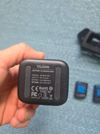 3 Baterías Telesin para GoPro Hero 12