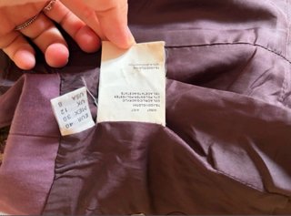 Vestido Roberto Verino gris y morado