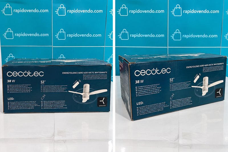 Ventilador Techo Cecotec Aero 4600 Luz