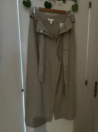 Pantalón H&M Beige Talla S/36