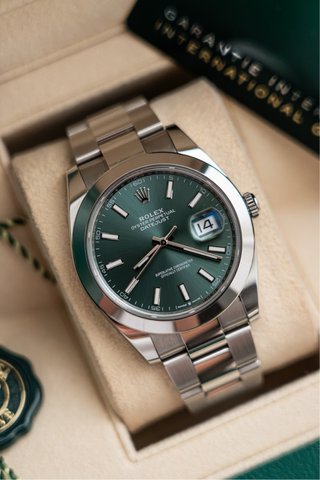 Rolex Datejust 41 Verde Menta 2024