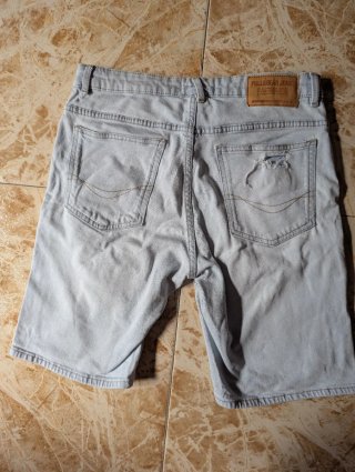 Pack 4 bermudas vaqueras hombre Bershka y Pull&Bea