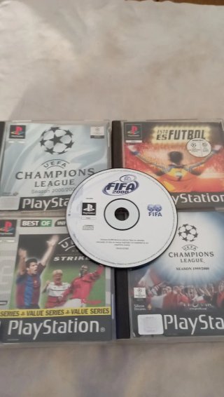 Pack 5 Juegos Fútbol PlayStation 1
