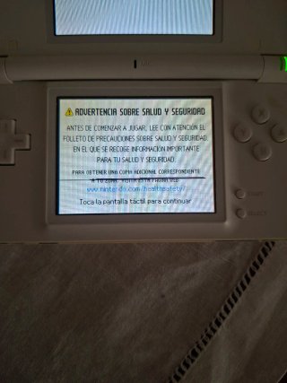 Nintendo DS Lite Blanca