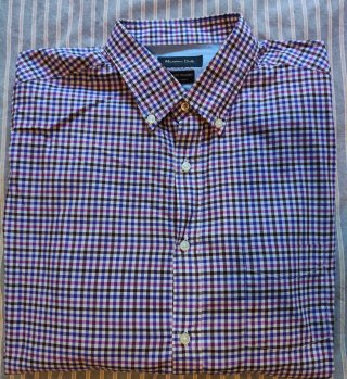 Camisa Massimo Dutti cuadros XL
