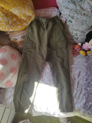 Pantalón Cargo Verde Oliva