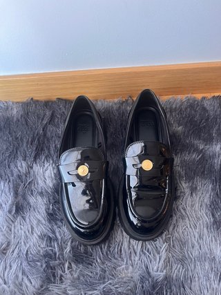 Mocasines Zara Negros Talla 37