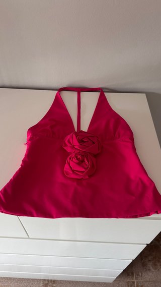 TOP ELEGANTE FLORES ZARA