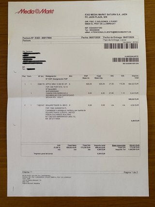 MacBook Air M4 16GB 256GB Medianoche 13,6”