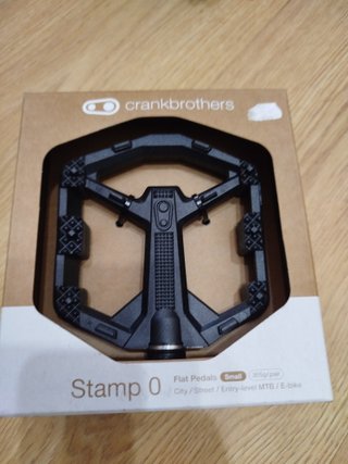 Pedales Crankbrothers Stamp 0 Negro
