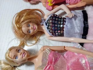 Set di 6 Bambole Barbie Vintage