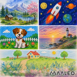 Valigetta Kit Artistico Disegno e Pittura