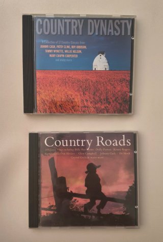 2 CDs Música Country: Dynasty & Roads