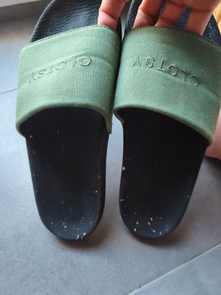 Chanclas CLOTSY Verdes Talla 40